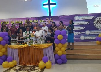 GMIM Wilayah Kema, Rayakan HUT Ke-36