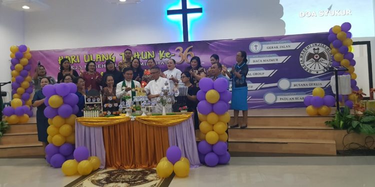 GMIM Wilayah Kema, Rayakan HUT Ke-36