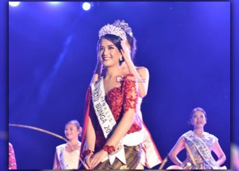 Blessy Tangel, Ratu Bunga Tomohon 2019