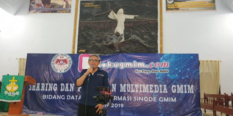 GMIM Gelar Sharing Dan Pelatihan Multimedia Di Rayon Bitung