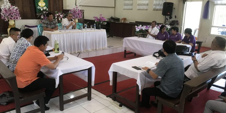 Bimtek Aplikasi Keuangan Dan Sensus Jemaat, Rende : Semuanya Akan Dilaporkan Online