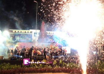 Closing Ceremony FSPG 2019 Meriah, Ada Jajanan Gratis, Pesta Kembang Api dan Konser Rohani