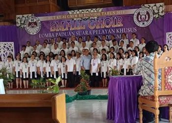 Raih Nilai 82,23, Wilayah Manado Sario Juara Kategori Small Choir. Lihat Hasil Selengkapnya!
