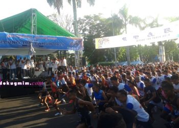 2000-an Peserta Berlari Di Bitung Run 10K