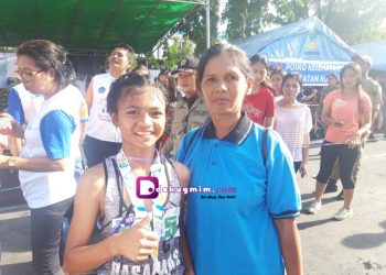 Fabiola Wullur, Siswa Kelas VIII Juara Bitung Run 10K Kategori Pelajar