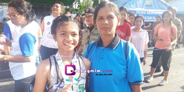 Fabiola Wullur, Siswa Kelas VIII Juara Bitung Run 10K Kategori Pelajar