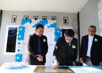 Wali Kota Manado Resmikan Pastori GMIM Musafir Kasuratan Manado Di Perayaan HUT Jemaat Ke-37 Tahun