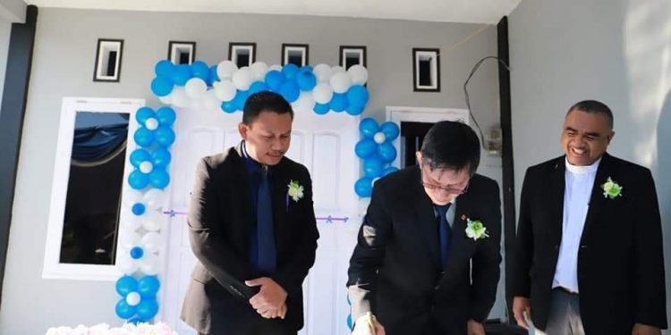 Wali Kota Manado Resmikan Pastori GMIM Musafir Kasuratan Manado Di Perayaan HUT Jemaat Ke-37 Tahun