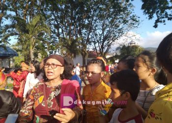 Tarian Maengket Siswa SD – SMP Se-Kota Bitung Batal Tampil Di Pembukaan FPSL, Orang Tua Siswa Mengamuk.