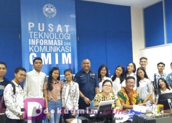 Peserta Katekisasi Jemaat Nafiri Tolombukan Kunjungi Bidang Data Dan Informasi GMIM
