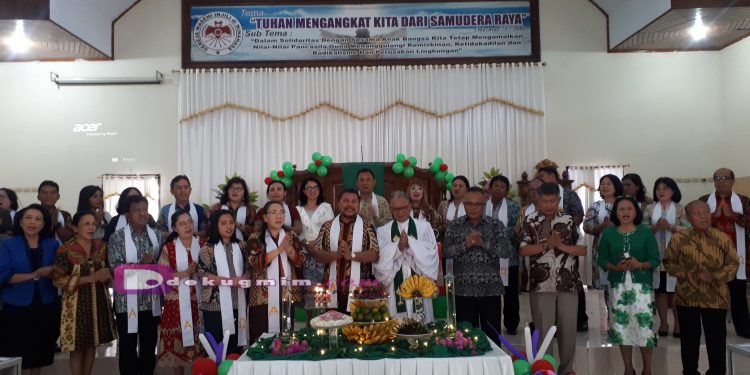 GMIM EKLESIA KALASEY RAYAKAN HUT KE 128 TAHUN