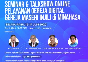 Seminar dan Talkshow Online Pelayanan Gereja Digital GMIM