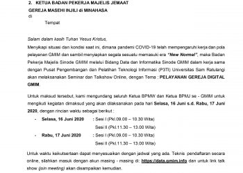 Undangan Seminar dan Talkshow Online