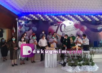 Perayaan Hari Kesehatan GMIM Dan HUT RSU Bethesda Ke-70 Tahun, Arina Apresiasi Tenaga Kesehatan GMIM