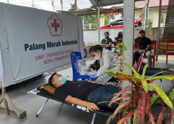 Dies Natalis GMKI ke-71, GMKI Tomohon Gelar Aksi Donor Darah