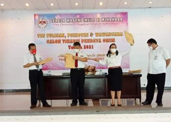 Tiga Hari Ikuti Seleksi, Calon Vikaris Pendeta GMIM Menunggu Hasil