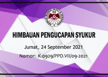 HIMBAUAN PENGUCAPAN SYUKUR 2021