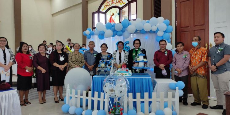 Lomba Merias Wajah Istri Meriahkan HUT Jemaat GMIM Bukit Moria Tondei