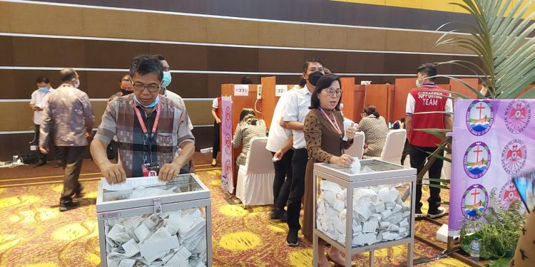 E-Voting Di Pemilihan BPMS GMIM, Panitia Siapkan 60 Bilik Suara