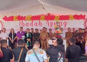 Ibadah Agung HUT ke 191 PI & PK GMIM, Arina gaungkan Gereja Ramah Anak