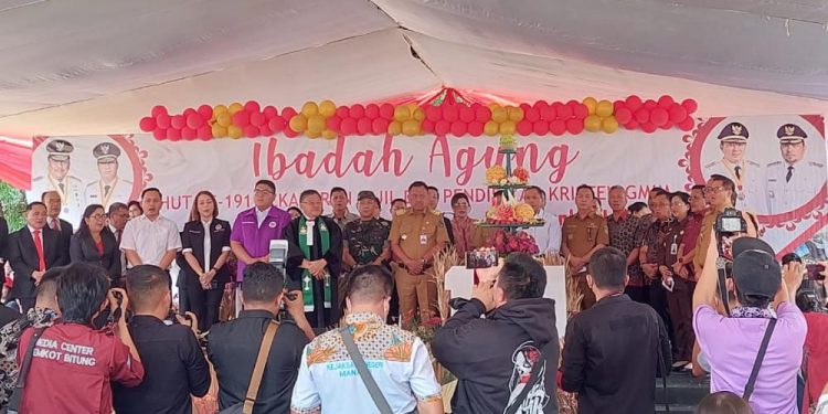 Ibadah Agung HUT ke 191 PI & PK GMIM, Arina gaungkan Gereja Ramah Anak