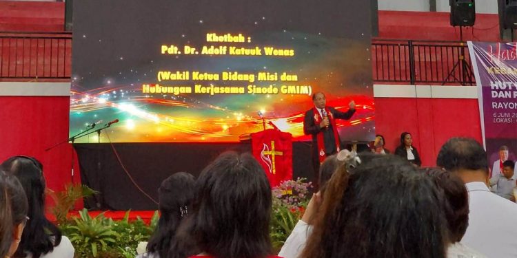 KPI GMIM Rayon Bitung, Wenas Ajak Pelsus dan KPDP Harus Cerdik Melakukan Penginjilan