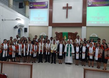 Jemaat GMIM Tasik Wangurer Rayakan HUT Ke-56