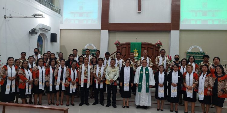 Jemaat GMIM Tasik Wangurer Rayakan HUT Ke-56