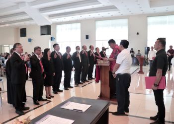 GMIM Lantik Pengurus dan Pengawas Koperasi Konsumen Tolong Menolong