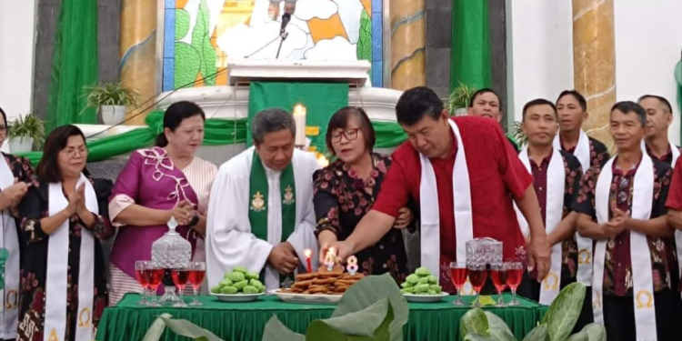 GMIM Kalvari Ranaan Lama Rayakan Hari Ulang Tahun Ke-148