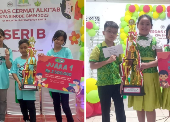 Anugerah Patar Koka dan Pinaesaan GPI Juarai Lomba CCA Anak Sekolah Minggu Se-GMIM
