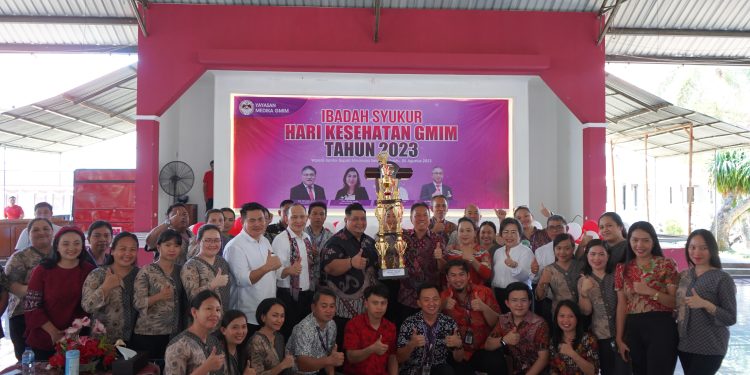 Gelaran Lomba Meriahkan Hari Kesehatan GMIM 2023. RSU GMIM Siloam Sonder Juara Umum