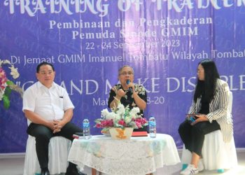 Training Of Trainers Pemuridan Pemuda GMIM Tahun 2023