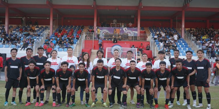 Tomohon Juara Sepak Bola POPG 2023