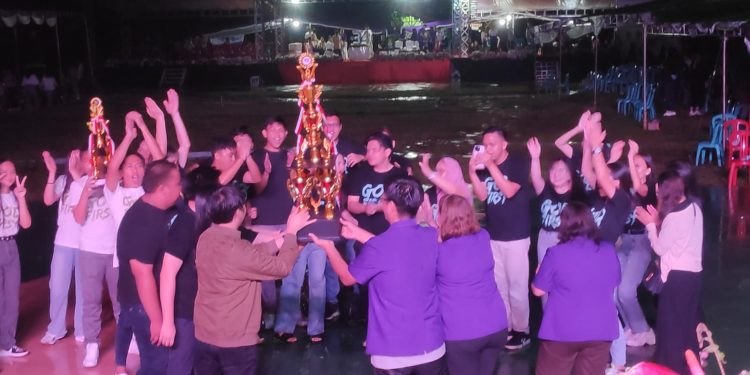 Wilayah Tomohon Sentrum Juara Umum HPR Tahun 2024