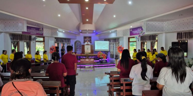 Sukacita Perayaan Paskah Wilayah Likupang II Berlangsung Meriah