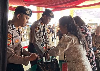 Pengamanan SMSI GMIM Diperketat, Penjagaan Berlapis hingga Pintu Masuk.