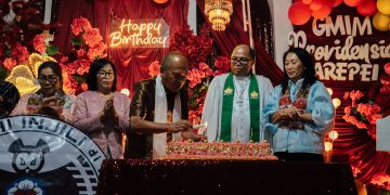 HUT ke-163 GMIM Providensia Parepei, Ketua BPMS Tekankan Pentingnya Persekutuan Jemaat